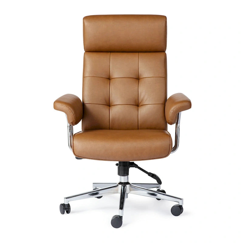 High- PU Leather Chair Height Adjustable