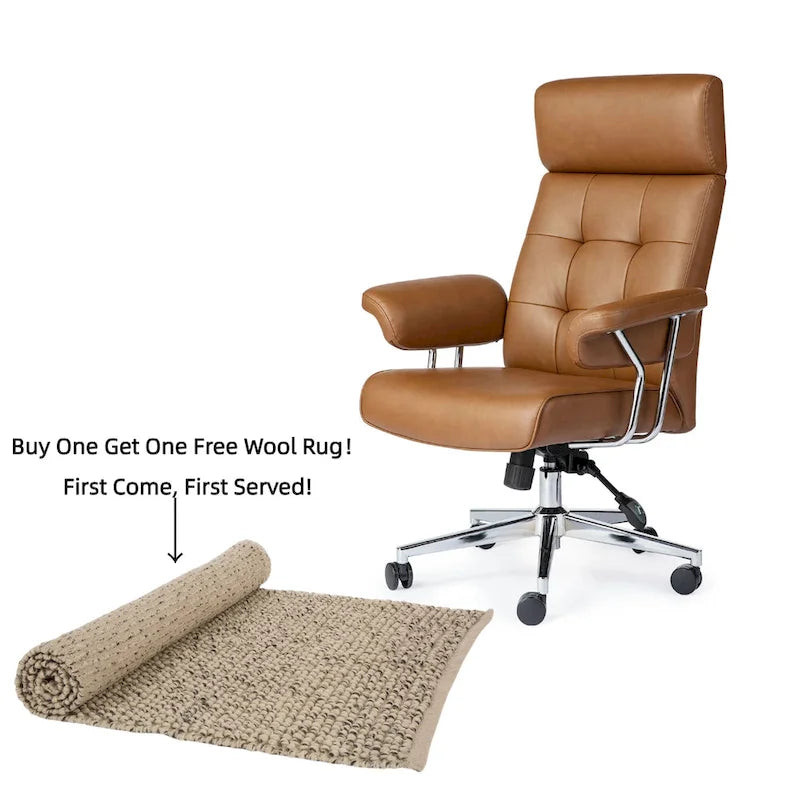 High- PU Leather Chair Height Adjustable
