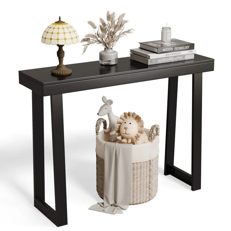 Modern Console Table for Entryway or Hallway Decor
