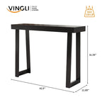 Modern Console Table for Entryway or Hallway Decor
