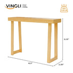 Modern Console Table for Entryway or Hallway Decor