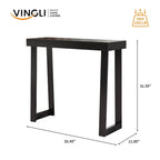 Modern Console Table for Entryway or Hallway Decor