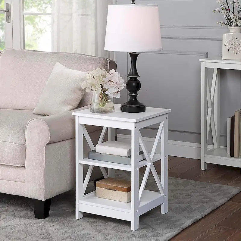 Table with Shelves