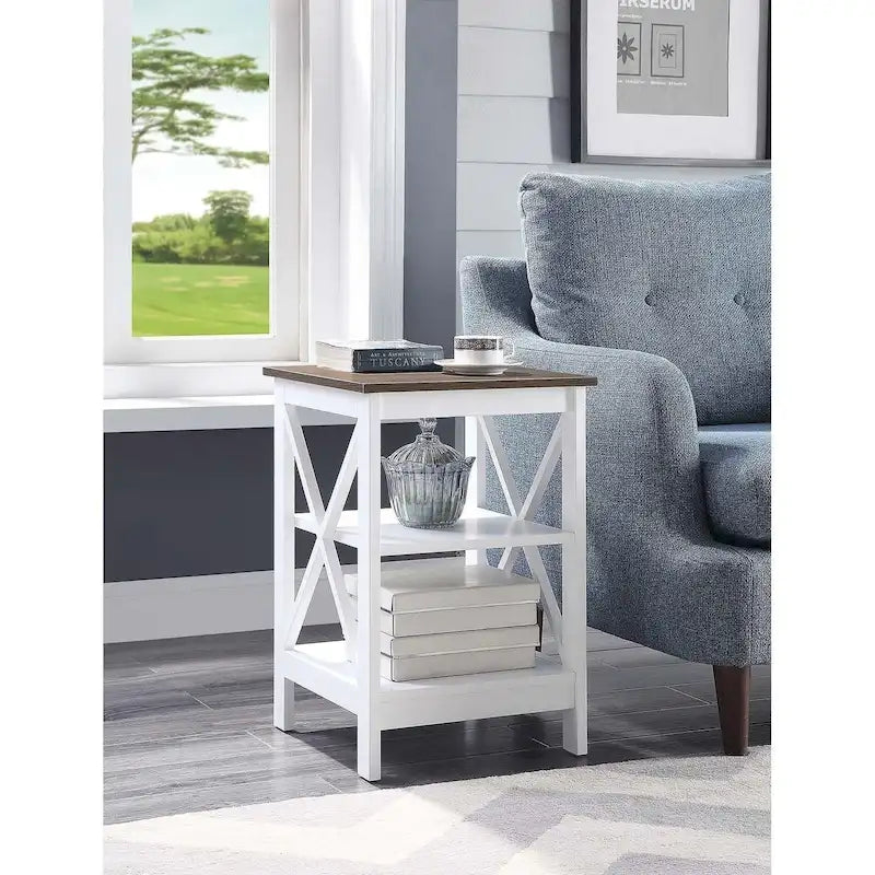 Table with Shelves