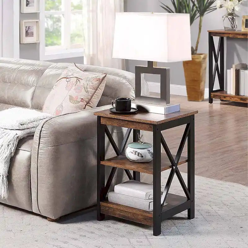 Table with Shelves