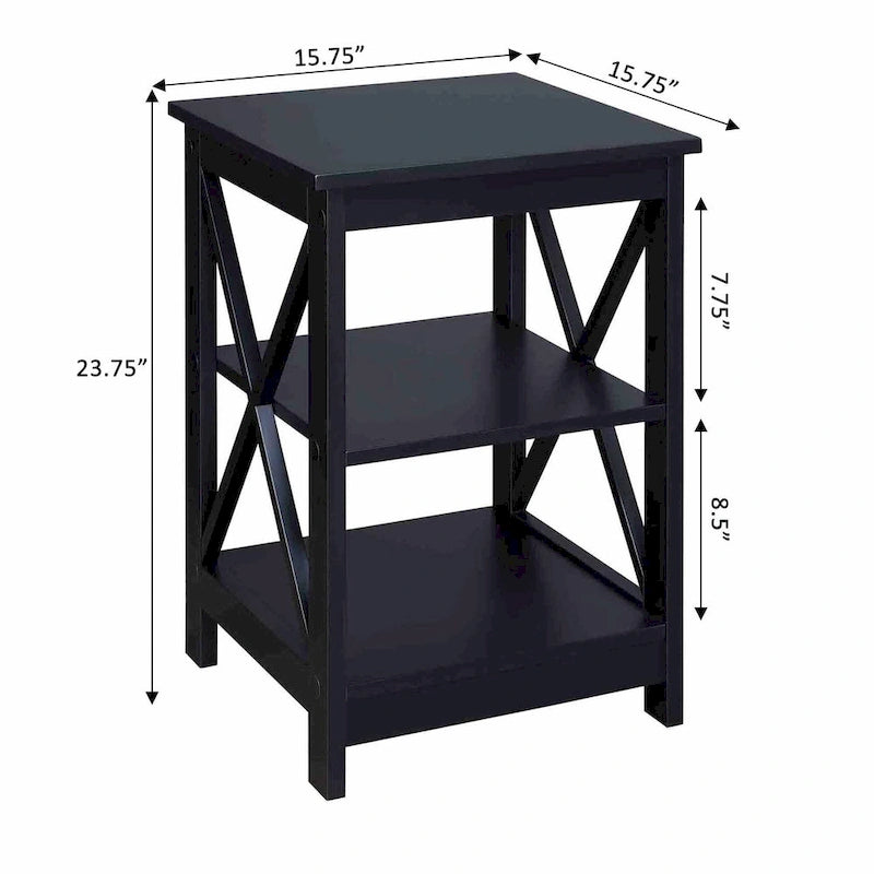 Table with Shelves