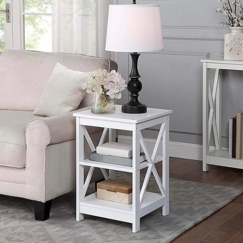 Table with Shelves
