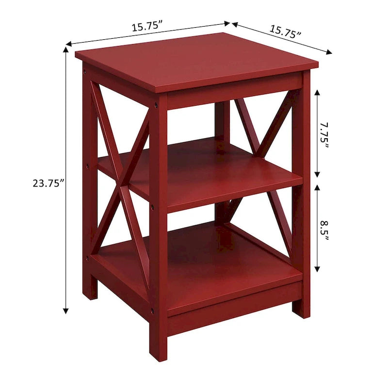 Table with Shelves
