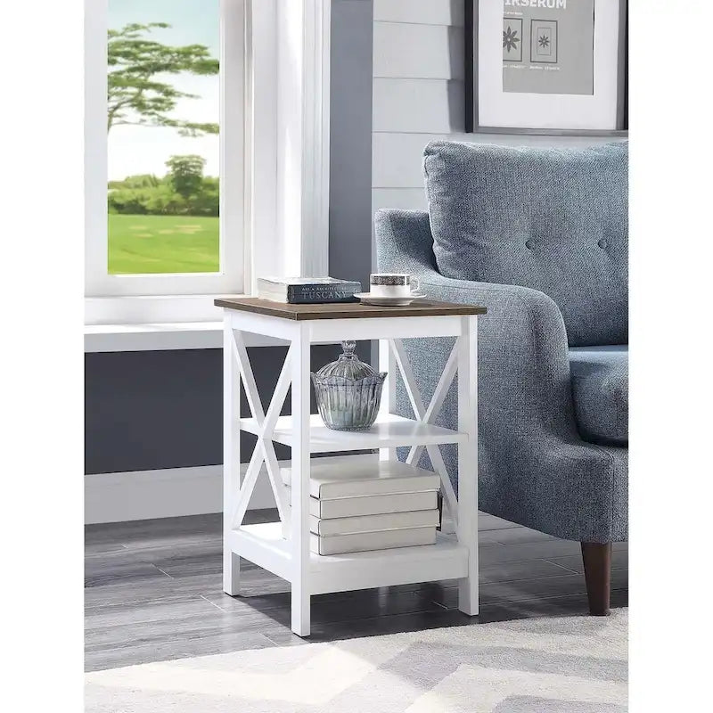 Table with Shelves