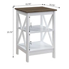 Table with Shelves
