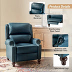 Mid-Century Modern Leather Recliner Nail Trim 2 by