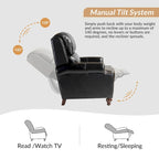 Mid-Century Modern Leather Recliner Nail Trim 2 by
