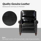 Mid-Century Modern Leather Recliner Nail Trim 2 by