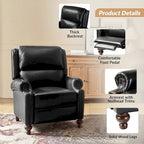 Mid-Century Modern Leather Recliner Nail Trim 2 by