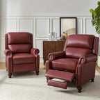 Mid-Century Modern Leather Recliner Nail Trim 2 by