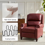 Mid-Century Modern Leather Recliner Nail Trim 2 by