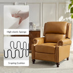 Mid-Century Modern Leather Recliner Nail Trim 2 by