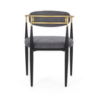 Modern Industrial Dining Chairs ( 2) with Iron by Home