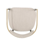 Modern Industrial Dining Chairs ( 2) with Iron by Home