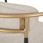 Modern Industrial Dining Chairs ( 2) with Iron by Home