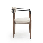 Modern Industrial Dining Chairs ( 2) with Iron by Home