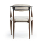 Modern Industrial Dining Chairs ( 2) with Iron by Home