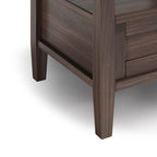 20 inch Wide Rectangle Transitional Side Table - 20 inch Wide