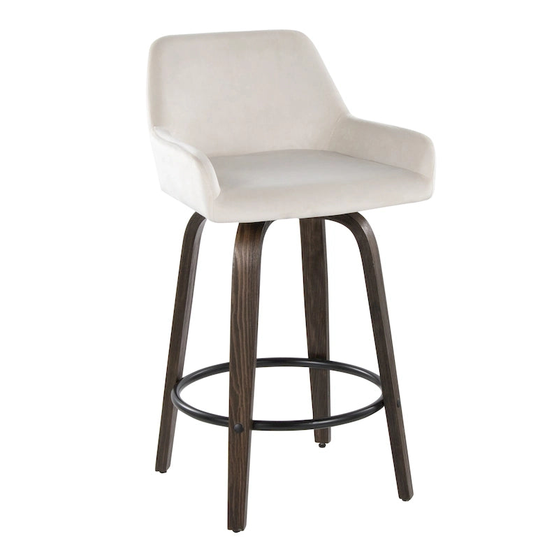 26 -Height Counter Stool with Wood ( 2)