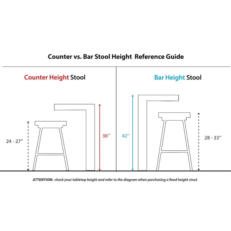 26 -Height Counter Stool with Wood ( 2)