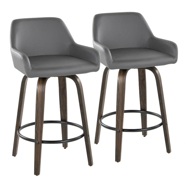 26 -Height Counter Stool with Wood ( 2)