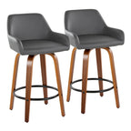 26 -Height Counter Stool with Wood ( 2)