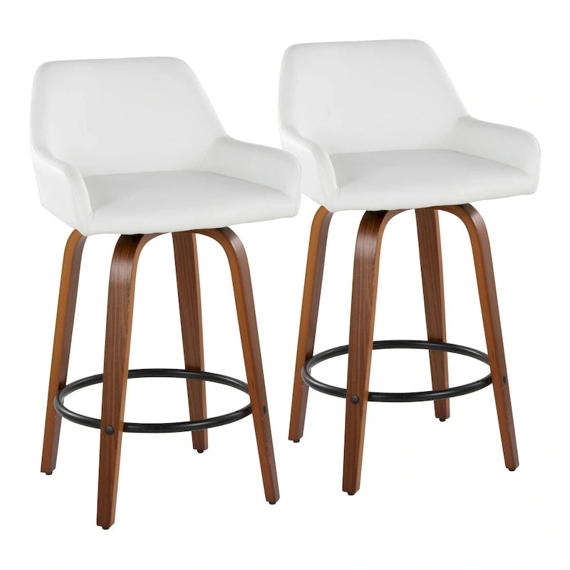 26 -Height Counter Stool with Wood ( 2)