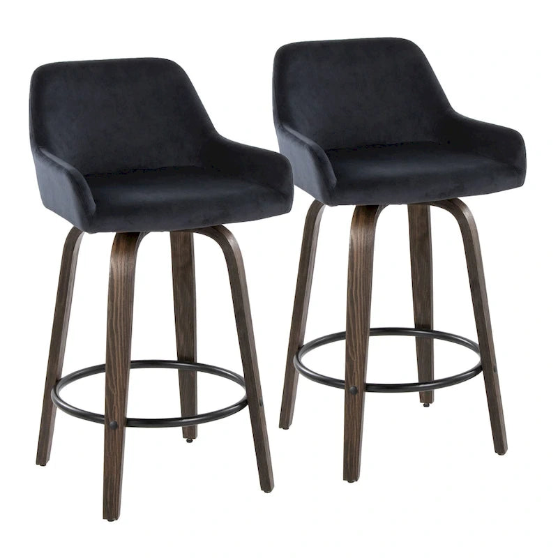 26 -Height Counter Stool with Wood ( 2)