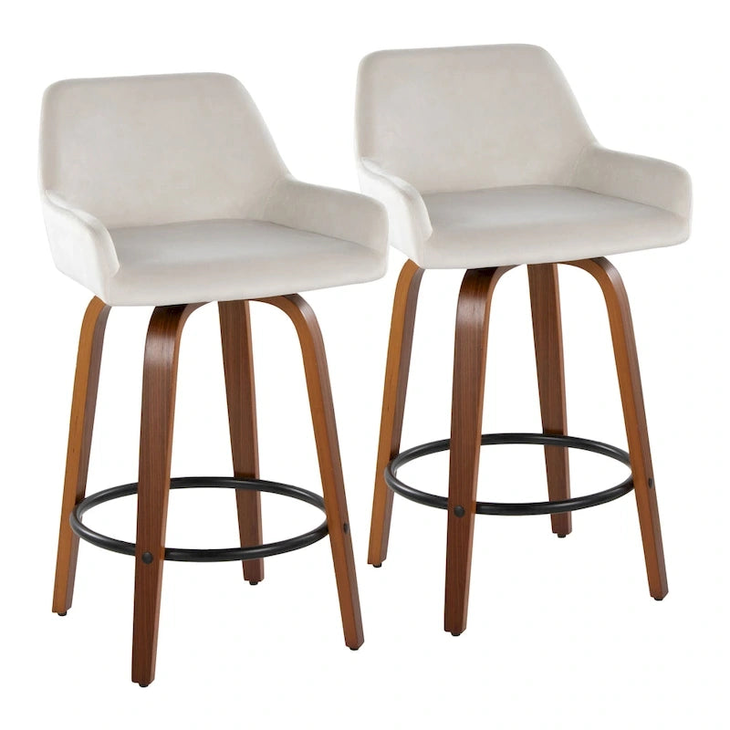 26 -Height Counter Stool with Wood ( 2)