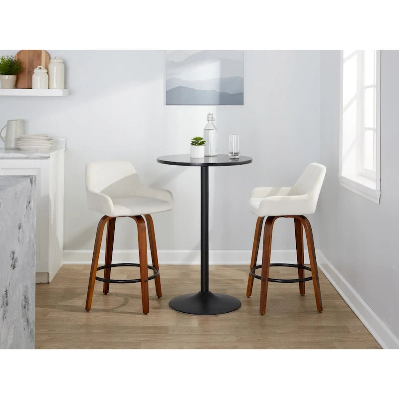 26 -Height Counter Stool with Wood ( 2)