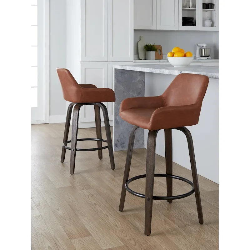 26 -Height Counter Stool with Wood ( 2)