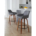 26 -Height Counter Stool with Wood ( 2)