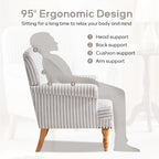 Accent Sofa Club Chair with Legs for Living Room