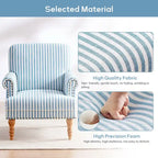 Accent Sofa Club Chair with Legs for Living Room