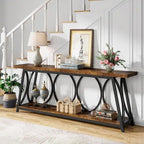 70.9 inch Extra Console Table Sofa Accent Table for Living Room