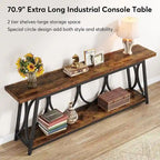 70.9 inch Extra Console Table Sofa Accent Table for Living Room