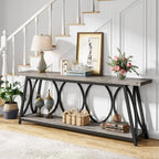 70.9 inch Extra Console Table Sofa Accent Table for Living Room