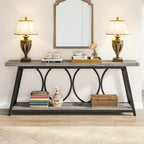 70.9 inch Extra Console Table Sofa Accent Table for Living Room