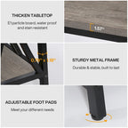 70.9 inch Extra Console Table Sofa Accent Table for Living Room