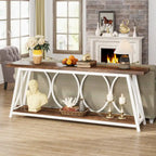 70.9 inch Extra Console Table Sofa Accent Table for Living Room