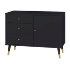 3-Drawer Mid-Century Modern Buffet/Sideboard