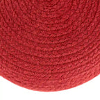 Round Indoor/Outdoor Polyester Pouf Ottoman/ Stool - 18X18X12