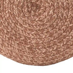 Round Indoor/Outdoor Polyester Pouf Ottoman/ Stool - 18X18X12