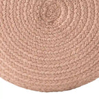 Round Indoor/Outdoor Polyester Pouf Ottoman/ Stool - 18X18X12