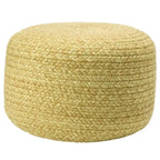 Round Indoor/Outdoor Polyester Pouf Ottoman/ Stool - 18X18X12